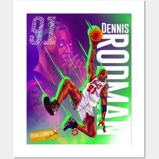 Dennis Rodman Posters and Art